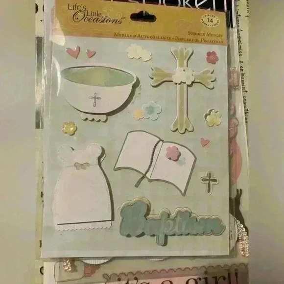 Lot of 13 pkgs, Assortment of Sticker Sheets - Picture 11 of 14